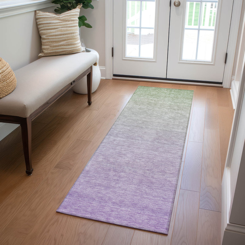 Tapis intérieur / extérieur Zoiea, Tapis de couloir 2 pi 3 po x 7 pi 6 po
