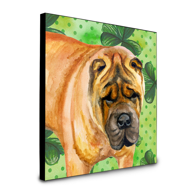 Panneau mural d’art Ibiza, Shar Pei