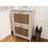 Entryway 2 Shoe Storage Organizer - Stable Build, Holds 12 Pairs, Quick And Easy Access, Antique Grey Engineered Wood, 23.8 In Depth Spacious Rack For Up To 36.18 Height