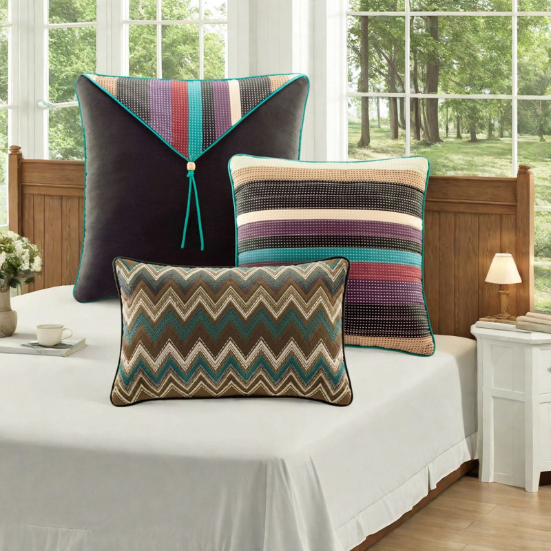 Reversible Bedding Sets Cotton Multifunctional Lodge Style