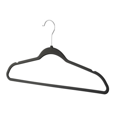 Kinnidi Plastic Standard Hanger for Dress/Shirt/Sweater