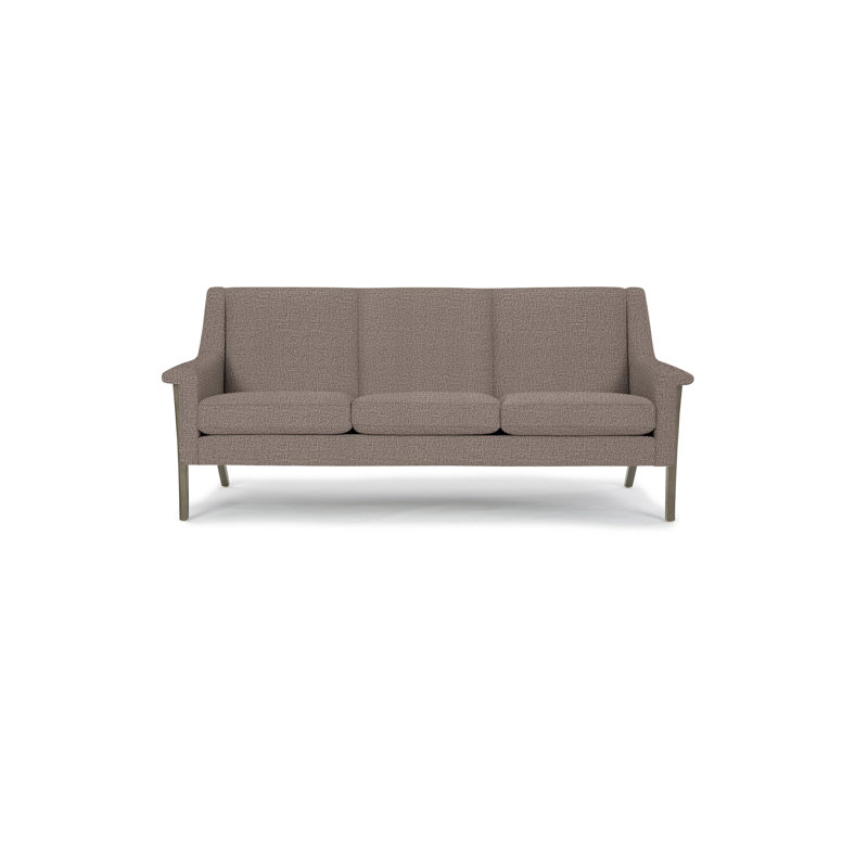 Arlo Sofa, Driftwood, Stone Polyester Blend
