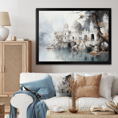 «Hinduism Ashrams Quiet Quartz Indian Expression», reproduction sur toile