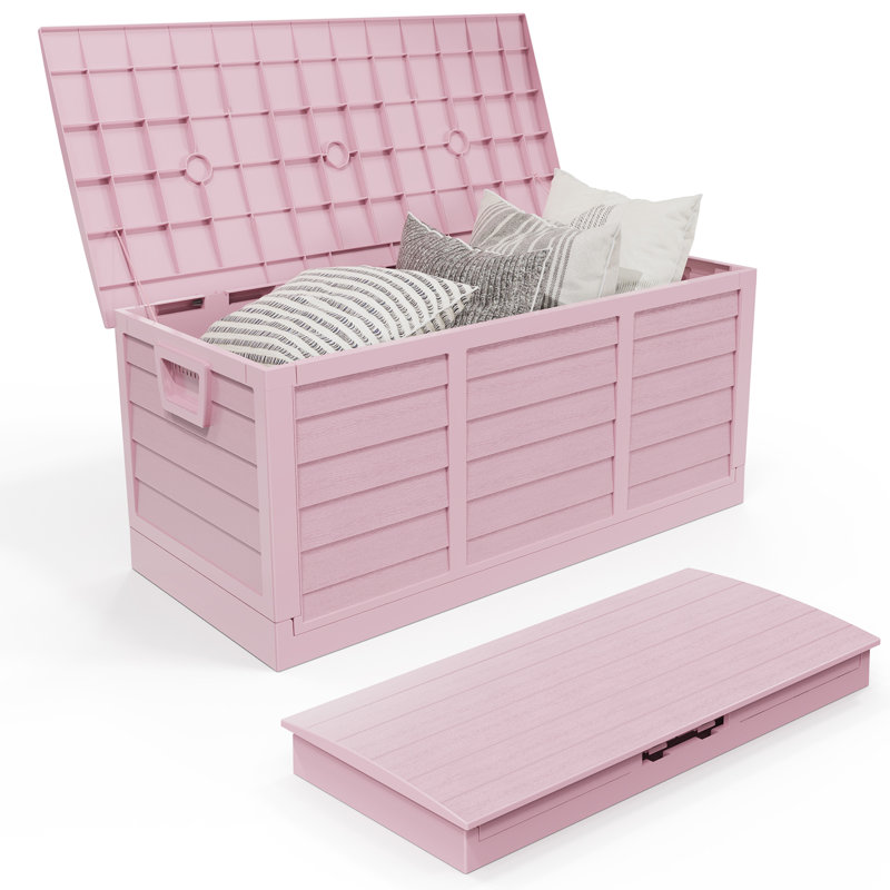 Couvercle de rangement extérieur pliable 75 gallons, Rose