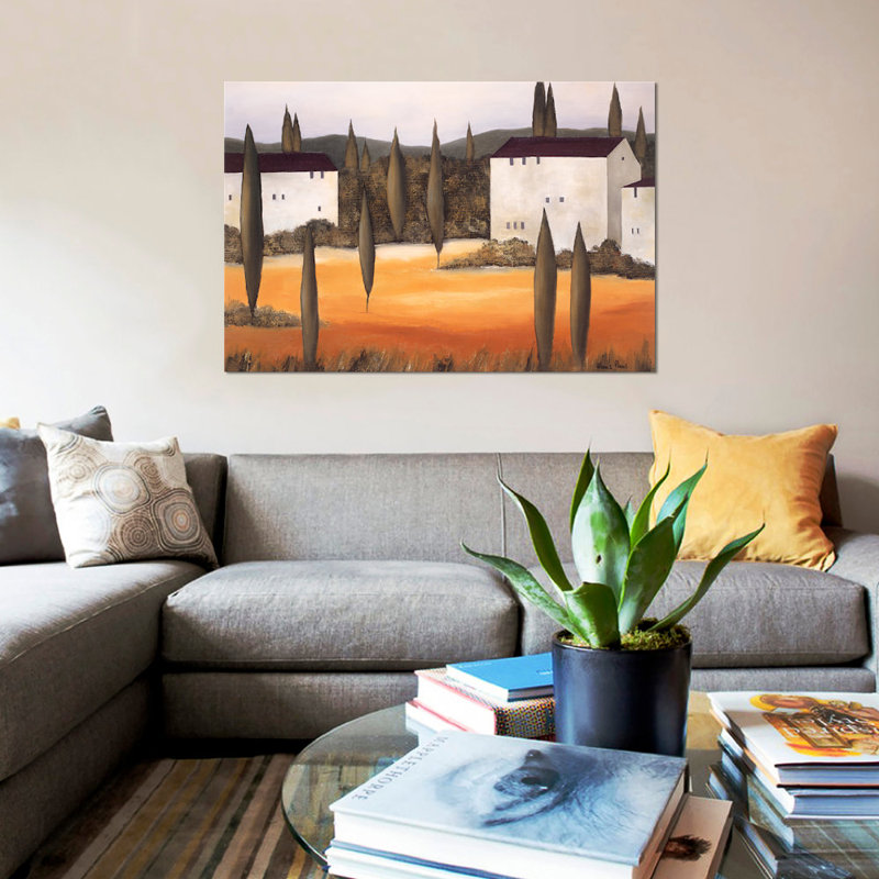 « twilight ii », reproduction sur toile, H 26 po x l 40 po x P 1,5 po, Toile tendue, Pas de tapis