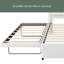 Lit plateforme tapissier Bergwall-1111387651