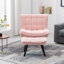 Caernarfon Upholstered Slipper Chair with Footstool-206872540