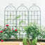 Paquet de 4 treillis de jardin en métal-185493162-185493161