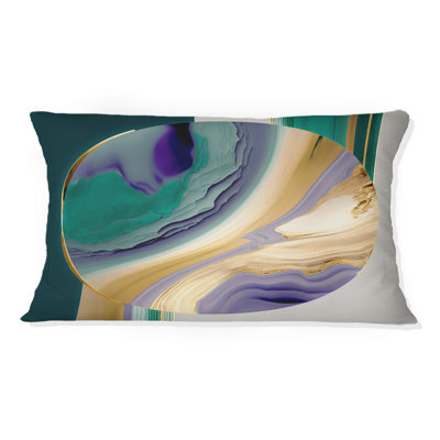 Coussin Bold Expression Art II - Abstract Spirals