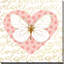 «Butterfly Love (Peach) (Square)» par Jodi - impression-1884461719-1884461408
