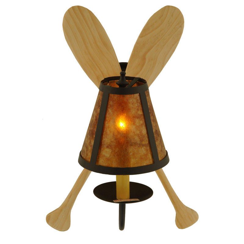 Rustic Lodge 1 - Light Armed Sconce