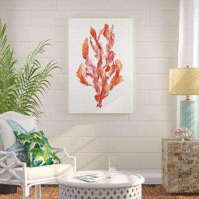 Peinture sur toile "Coral Kelp II"