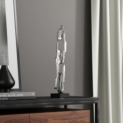 Altus Modern Post Statues Sculpture - Decorative Objects And Figurine For Home Decor And Decorations For Living Room