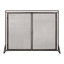 Pare-feu en fer mat - 103,5 cm (l) x 76,2 cm (h), durable, fonctionnel et facile à installer