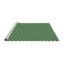 Tapis 100% à motifs lavables à la machine 2989 WSHPAT292GRN-68215334