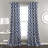 Trellis Polyester Room Darkening Curtain Pair-413711538-456717844