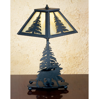 Rustic Lodge Novelty Lamp