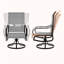 Fauteuils de patio pivotants Angeli-88137880