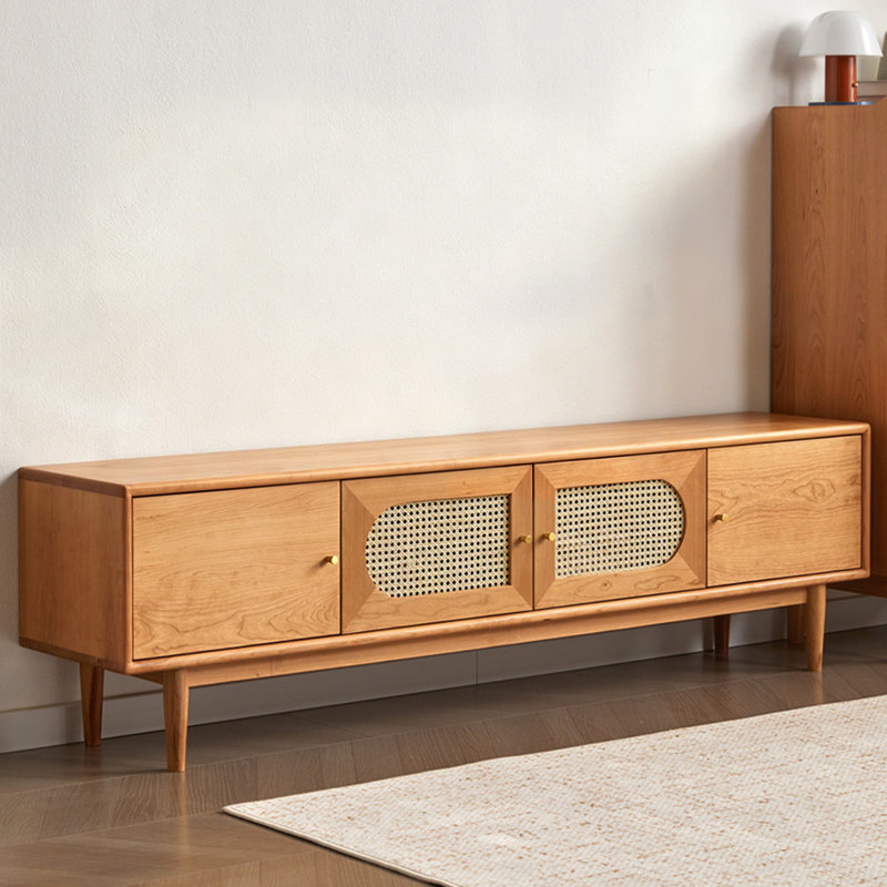 Meuble télé Modern Burlywood, 70.87