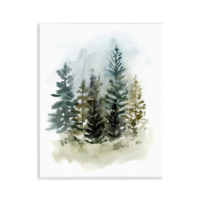«Layered Woodland Trees» par Victoria Barnes