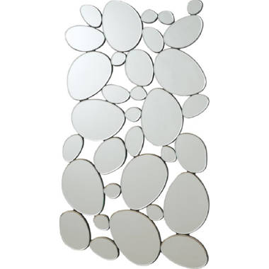 Marshmallow Silver Mirror Wall Art