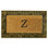 Tapis d'extérieur antidérapant Conteh Prestige Monogram 30 po x 18 po