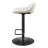Swivel Upholstered Adjustable Height Counter Stool-397413320
