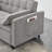 Comfortable Double Sofa Bed with Pull-out Function for Living Room