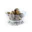 Olive Grove Glass Dessert Bowl