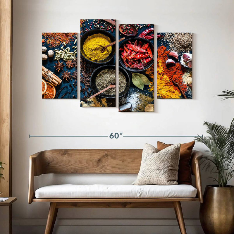 Yarlin Spice Medley, 32" H x 52" W