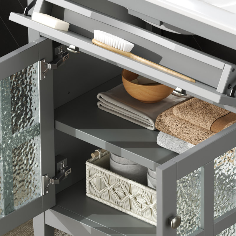 Bathroom Vanity, Gray