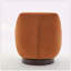 Fauteuil demi-tonneau pivotant de 30,90 po Mercersville-77118872