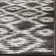 Bethlyn Ikat Ivory/Charcoal Area Rug