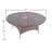 Hampton 7-Piece Outdoor Dining Set with Oval Table in PE Wicker and Cushions-116191420
