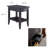 Solid + Manufactured Wood Narrow End Table with Drawer-47853703-86802616