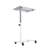 airLIFT 23.6'' W Adjustable Height Rolling Laptop Desk Overbed Stand with Wheels-51968722