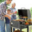 LIFERUN 124cm W Charcoal Grill
