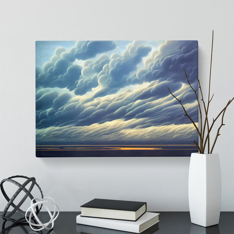 Shining Clouds - Wrapped Canvas, 50cm H x 76cm W x 3cm D