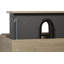 Meuble-lavabo flottant 30 po avec lavabo, meuble-lavabo mural moderne avec lavabo en résine et tiroirs à fermeture en douceur-101092083
