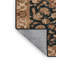Tapis brun lavable à la machine-1857083367