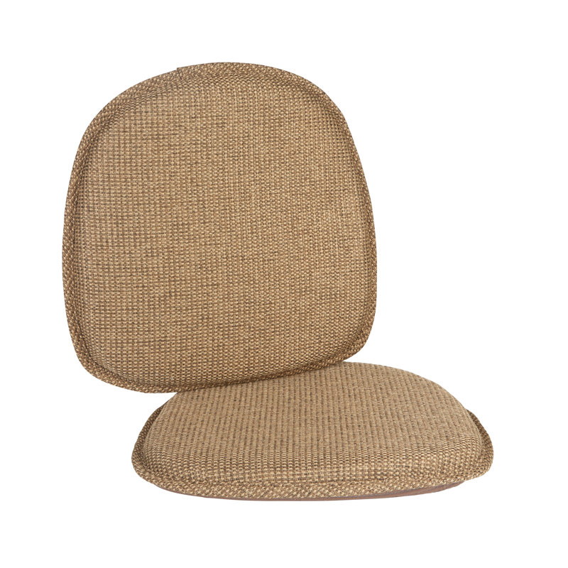 Coussin de chaise antidérapant de style Mid-Century moderne, rembourrage très épais, Or