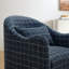 Fauteuil d'appoint en mélange de lin Fyfe