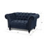 Dahlstrom 1 Seater Velvet Loveseat-1555367854