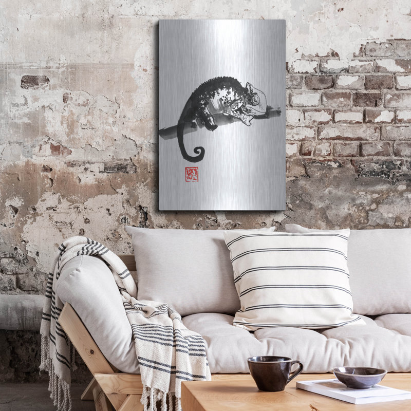 " Chameleon " by Pechane, 36" H x 24" W