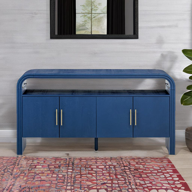 Elegant Sideboard, Blue