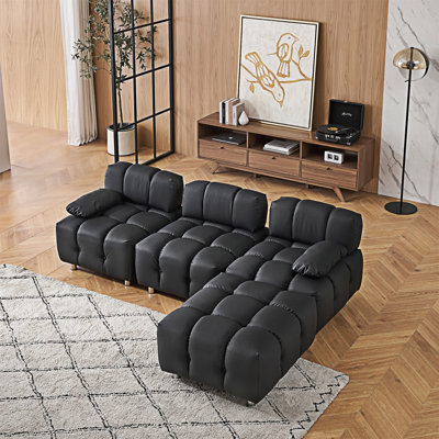 Upholstered Boneless Sofa