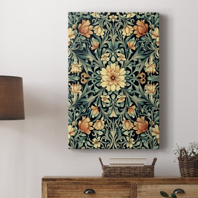 WM MORRIS Series DCCCLXV  -Premium Gallery Wrapped Canvas -Ready to Hang
