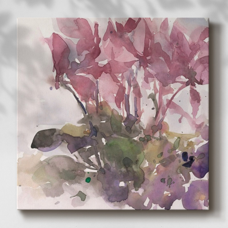 Fleurs fantastiques II, H 32 po x l 32 po x P 1,5 po