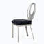 Chaise d'appoint Amorra en noir