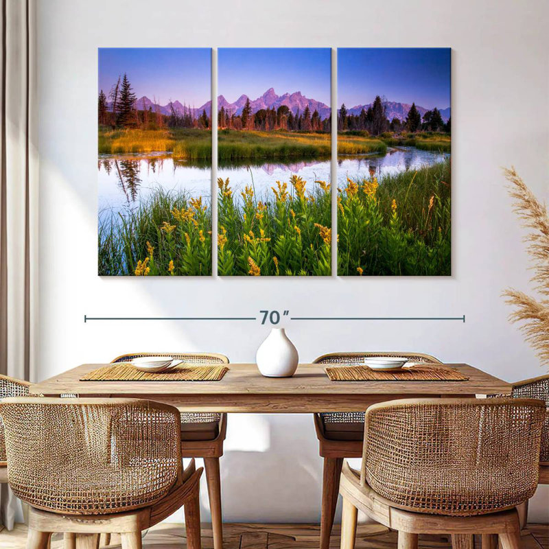 Alvord Vivid Schwabacher Landing Sunrise, H 20 po x l 33 po